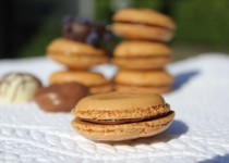 Шоколадные macarons 